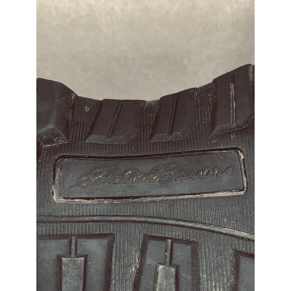 Eddie Bauer Boots Mens 9.5M Everett Waterproof Hiking Boot Brown Leather EUC - Picture 16 of 16